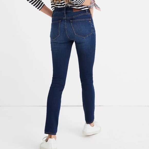 Madewell Roadtripper Skinny Jeans Jansen Wash Size 0 25 K1877 - Picture 1 of 10